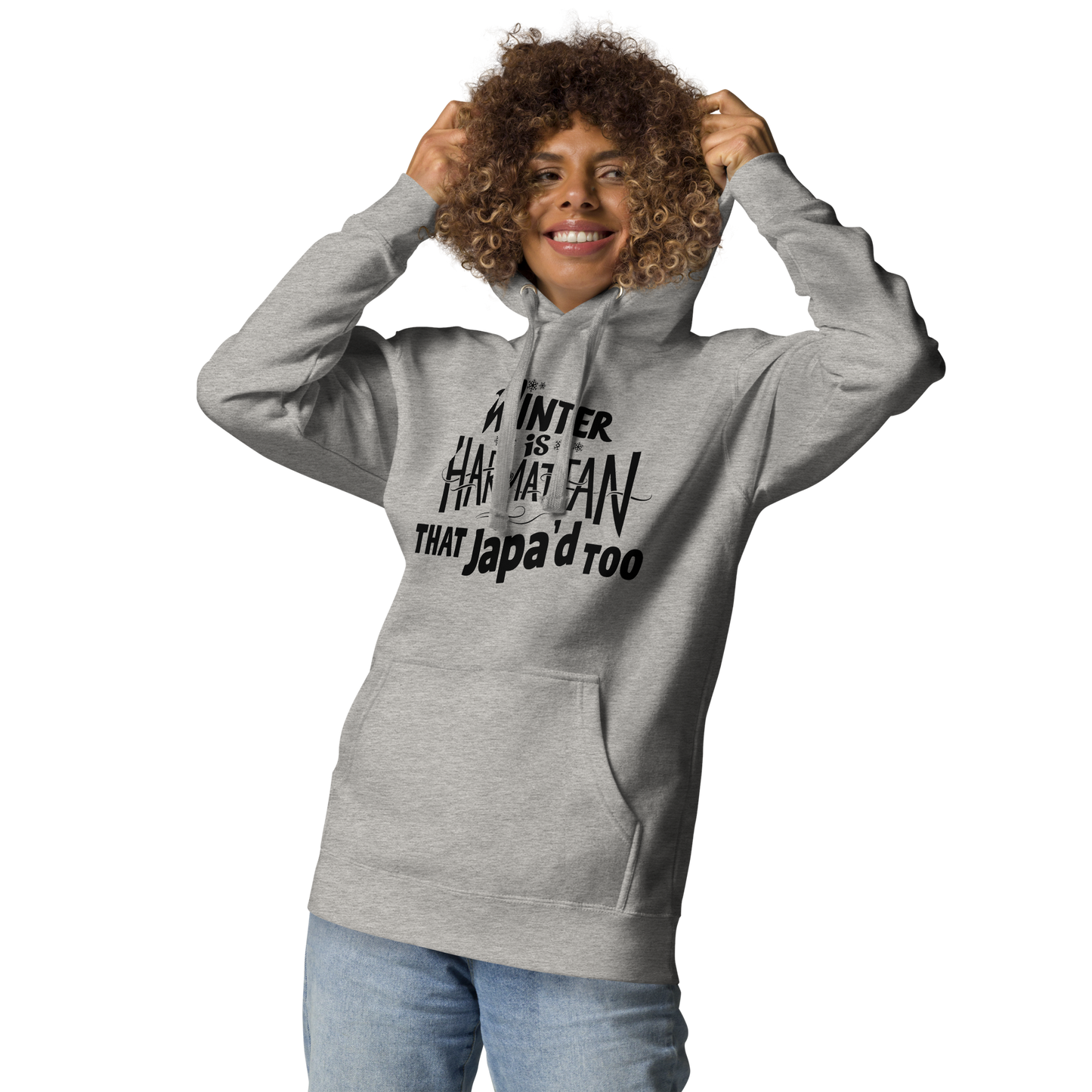 Winter Japa Hoodie - Dark Mode