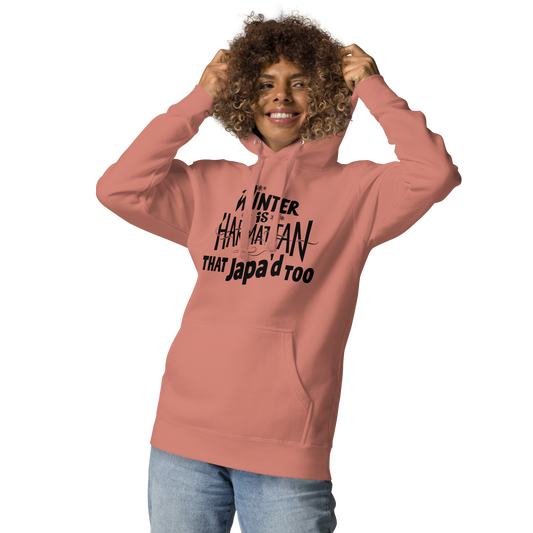 Winter Japa Hoodie - Dark Mode