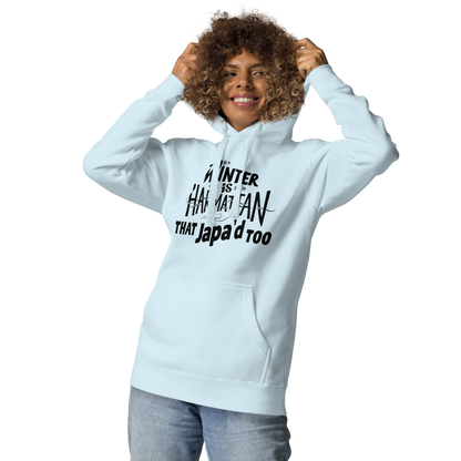 Winter Japa Hoodie - Dark Mode