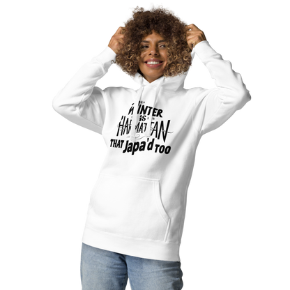 Winter Japa Hoodie - Dark Mode