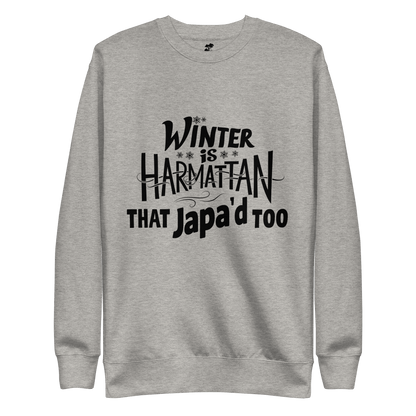 Winter Japa Sweatshirt - Dark Mode