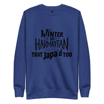 Winter Japa Sweatshirt - Dark Mode