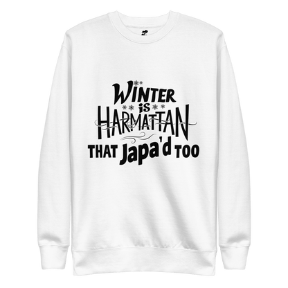 Winter Japa Sweatshirt - Dark Mode